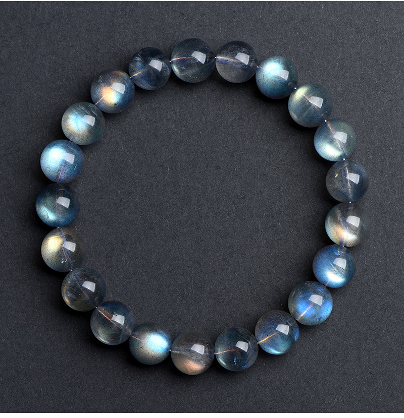 Jiuya Crystal 7a Grade Natural grey Moonstone loose beads Feldspar semi-finished DIY jewelry bead wholesale pic 17