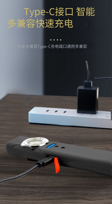 Multifunctional portable mini high-intensity dual light source work light TYPE-C Outdoor magnetic long-range radiation work coat and hat clip light pic 15