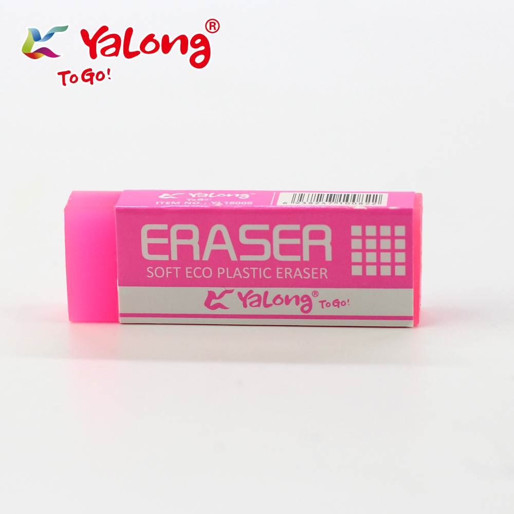 YALONG high-quality colored erasers TPR bright rubber school student supplies pic 4