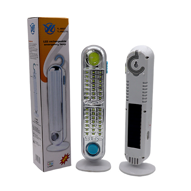 LED charging emergency light, high-intensity outdoor camping light, household power outage multi-functional flashlight, can be hung or carried by hand pic 2