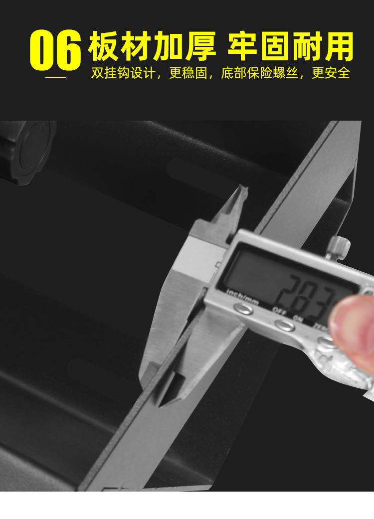 32-75英寸通用电视机挂架俯角可调45度客厅展厅吧台大角度挂墙架详情18