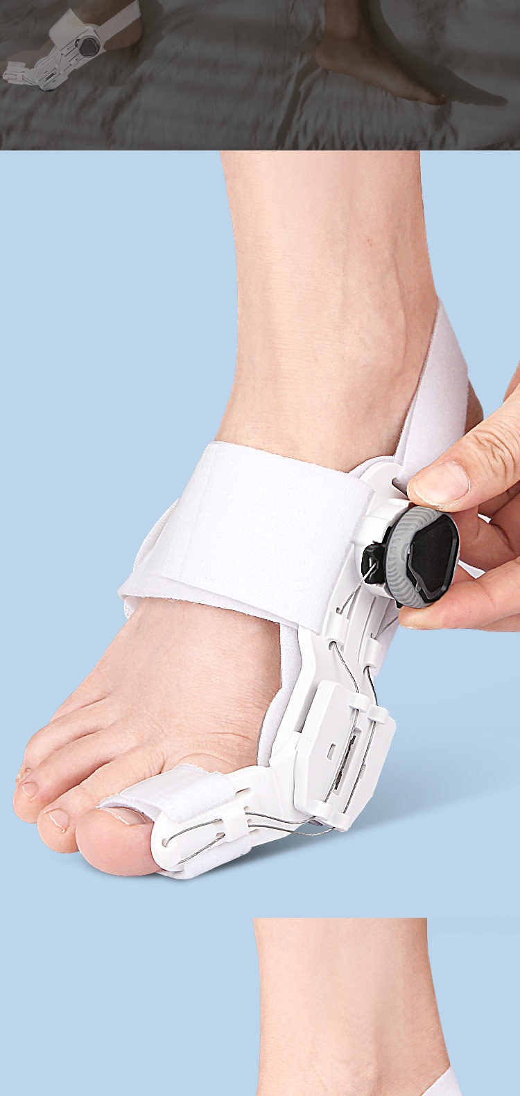 For foreign trade, the thumb and toe valgus and inversion knob adjustment Angle, the big toe valgus orthosis, and the toe divider pic 8
