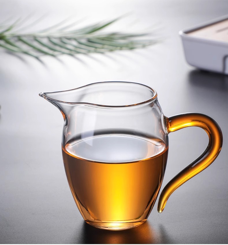 公道杯玻璃茶具分茶器带茶滤一体泡茶杯高端公杯茶海茶漏套装日式详情8