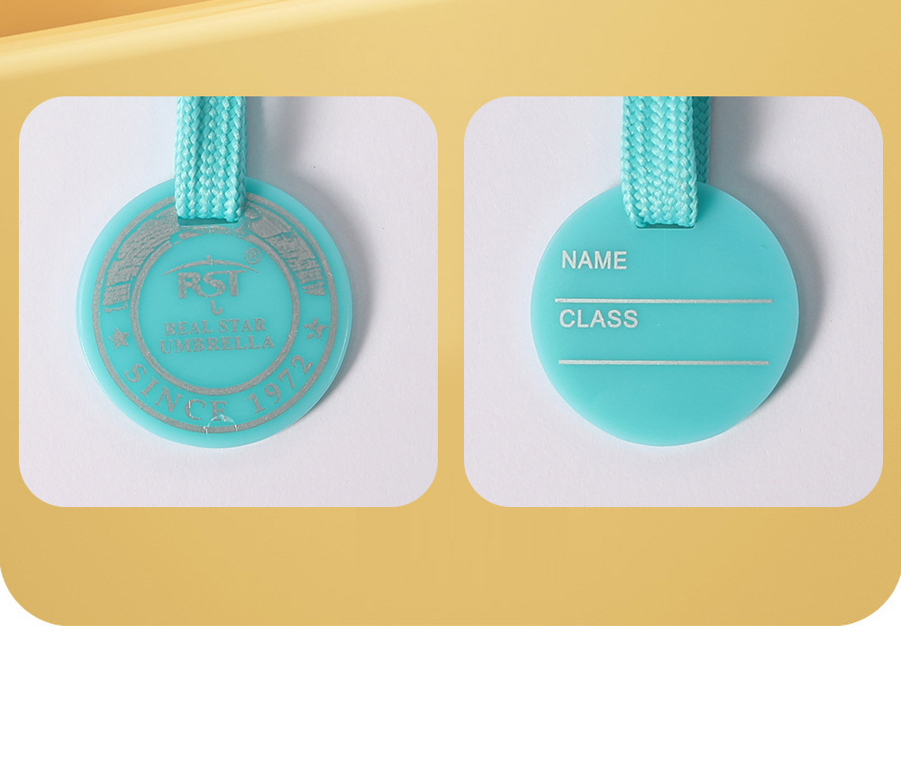 25年新款儿童雨伞透明自动伞纤维骨满版动物小熊卡通图案外贸热卖详情11