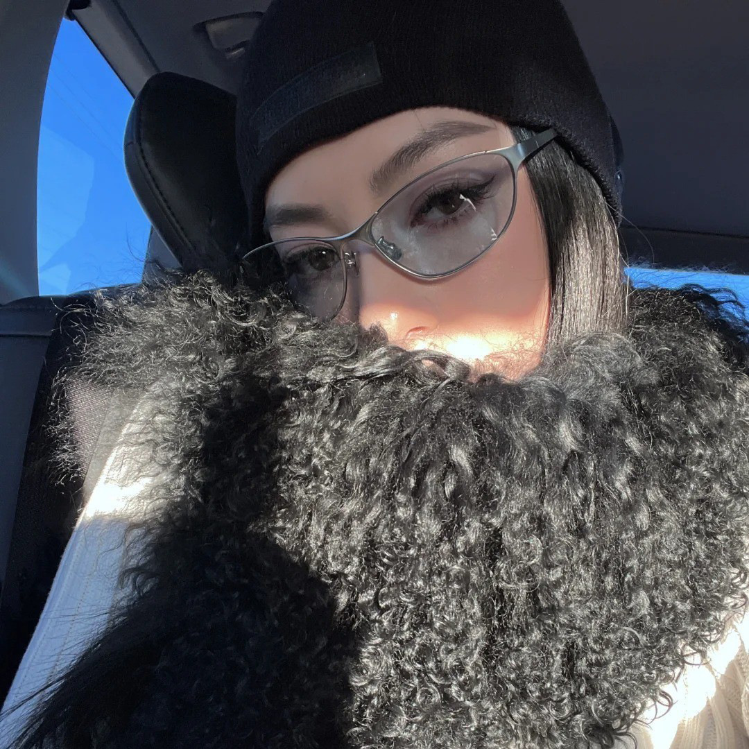 新款辣妹街拍金属猫眼墨镜凹造型美式复古太阳眼镜女防紫外线墨镜详情4