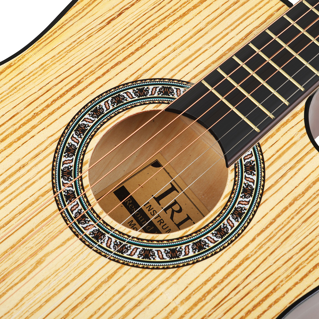 One-piece consignment IRIN38A corner-missing acoustic guitar practice guitar for beginners, wholesale of entry-level guitar instruments pic 8