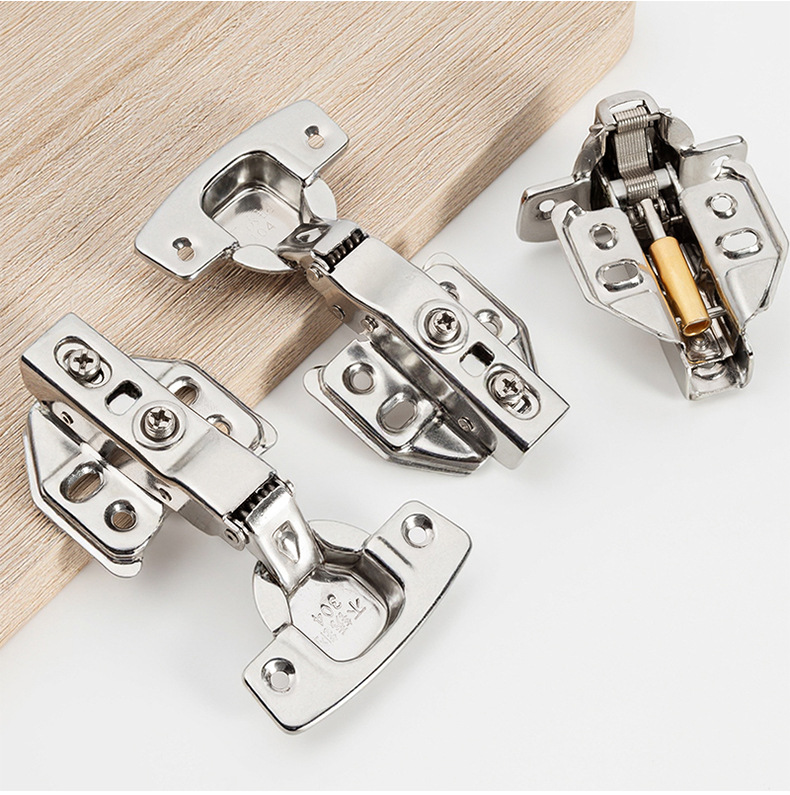 加厚不锈钢铰链静音缓冲橱柜衣柜柜门飞机合页液压弹簧折页批发详情28