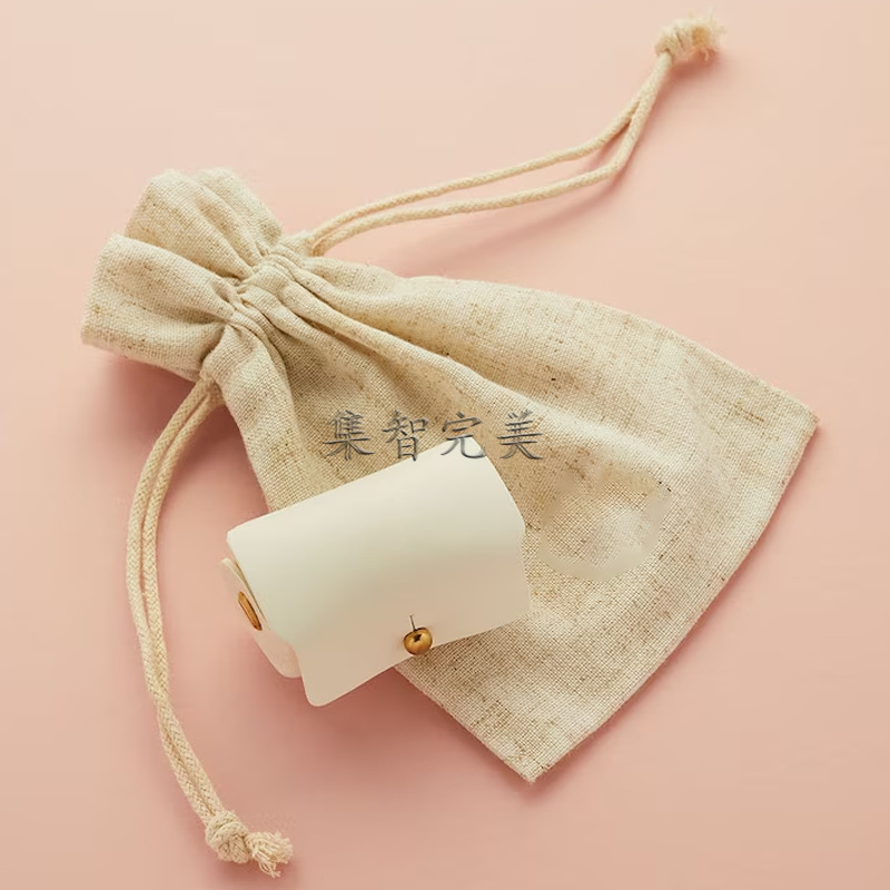 New-style creative leather ring storage bag, travel wedding ring storage box, personalized leather jewelry bag pic 9