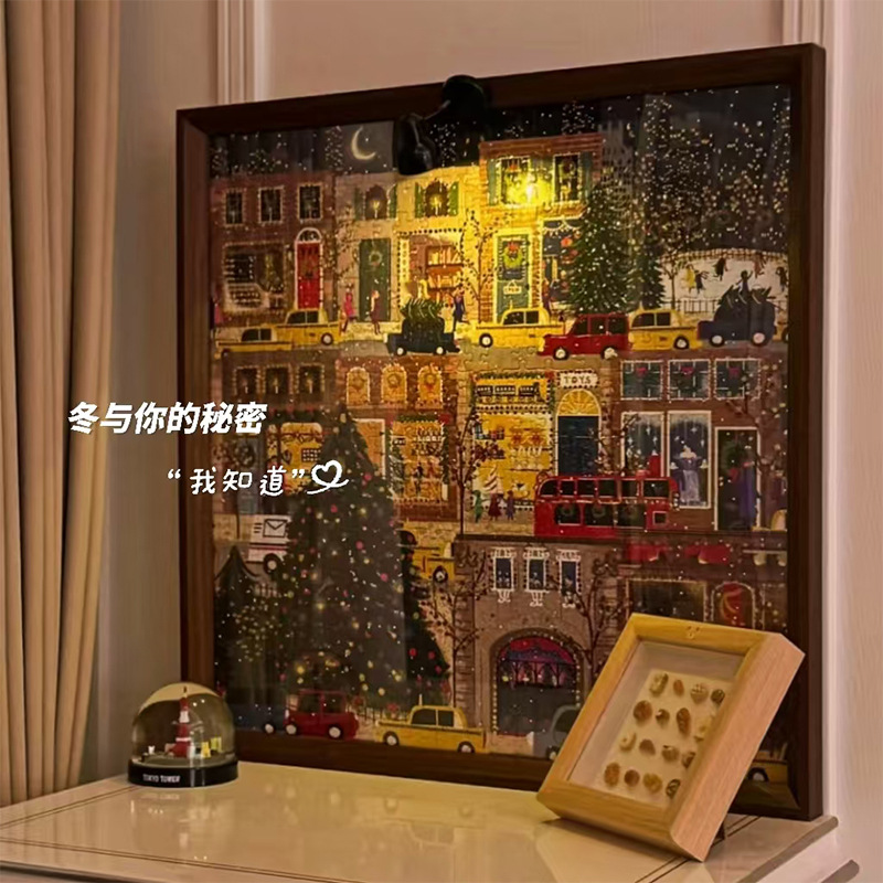 冬灯小灯氛围LED夹子灯创意迷你小台灯可爱小夜灯学生护眼学习灯详情4