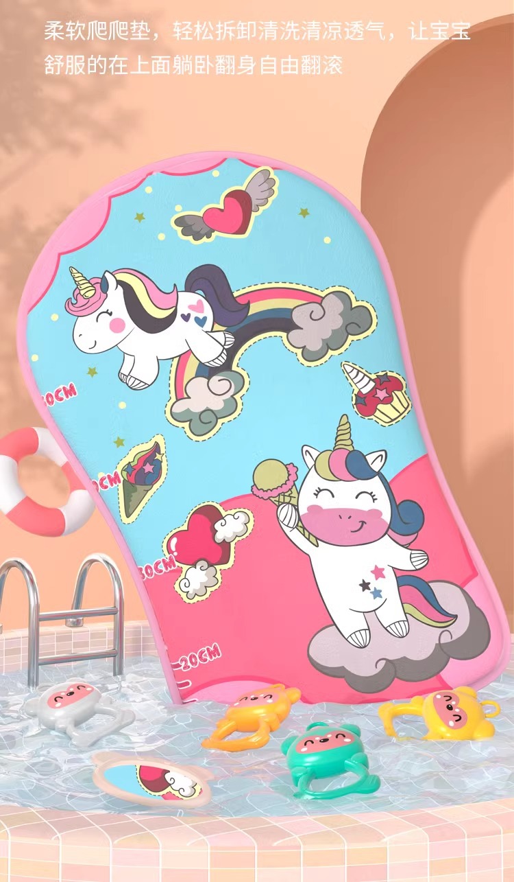 Baby fitness racks, music pedal piano toys, and piano play pads for newborns aged 0-36 months are selling well across borders pic 10