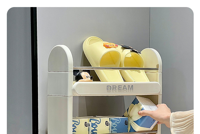 缝隙超窄柜冰箱外侧厨房卫生间浴室置物架洗衣机边收纳夹缝置物架详情27