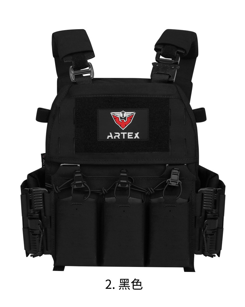 Yitu Outdoor Multi-functional waterproof nylon Military enthusiast Laser quick-release tactical vest vest modular elastic hanging pic 21