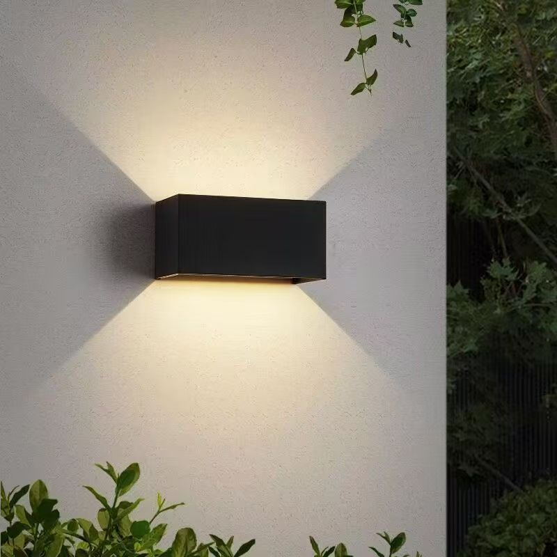 Outdoor waterproof wall lamps, modern and simple wall-washing, corridor, balcony, garden, villa indoor and outdoor decorative wall lamps pic 3