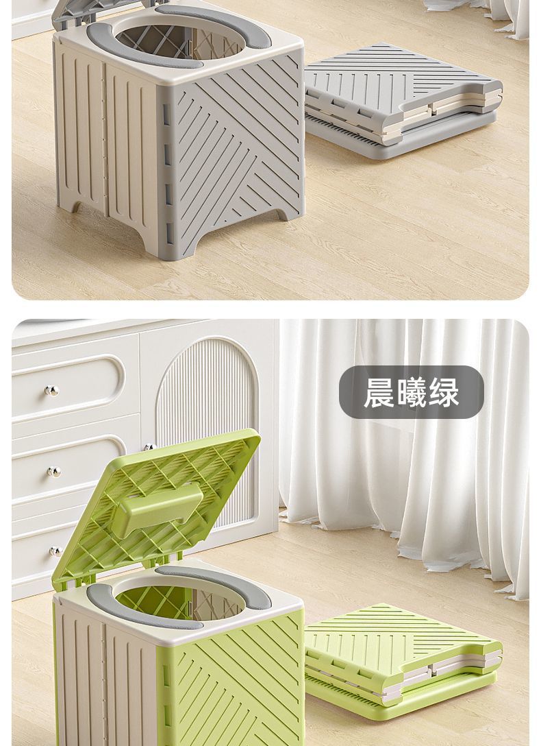 新款儿童男女宝宝折叠马桶小孩尿壶尿盆车载外出携带便携式详情15