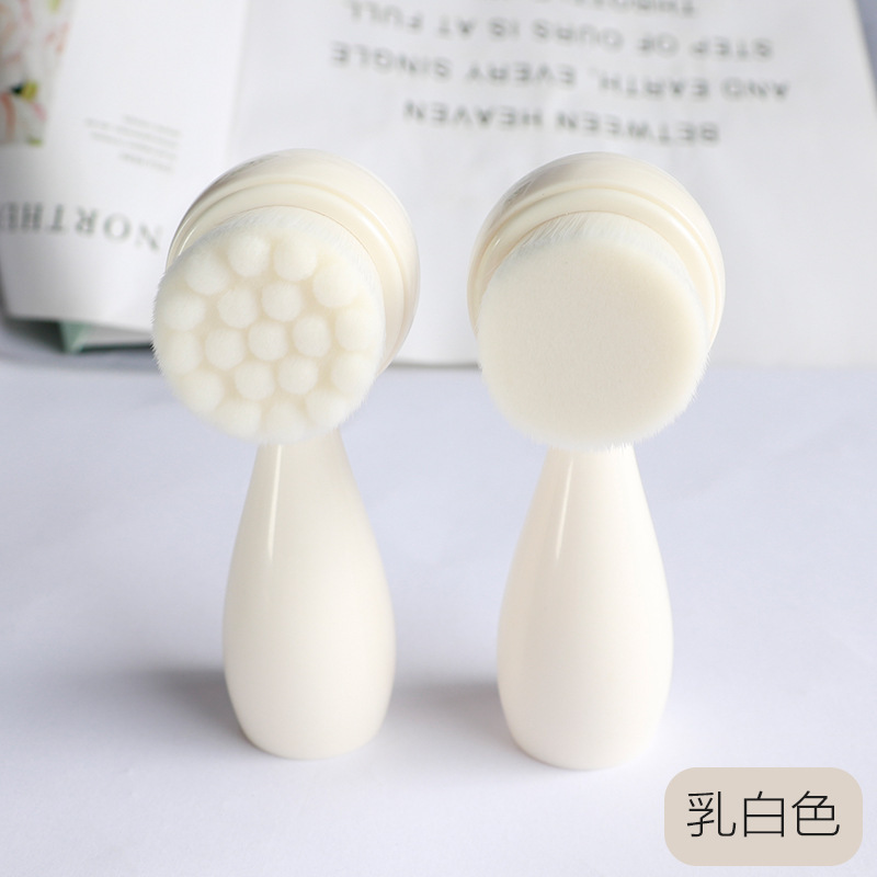 软毛洗脸刷面部清洁刷手动洁面刷硅胶洗脸刷 美容洁面仪 搓脸神器详情12