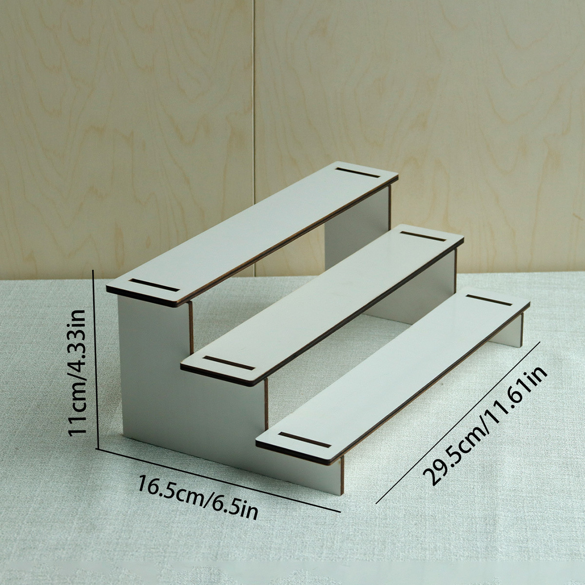 展示直播公仔架2-5层展示架小摆件收纳桌面置物架手办陈列阶梯架详情19