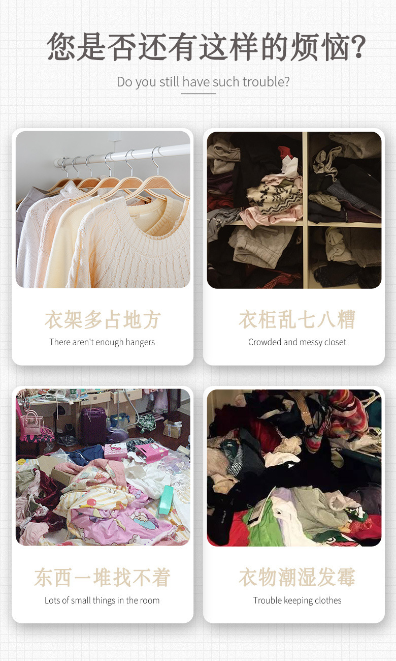 全透明衣物收纳箱全方位超透明折叠钢架储物箱衣服被子整理箱搬家详情3