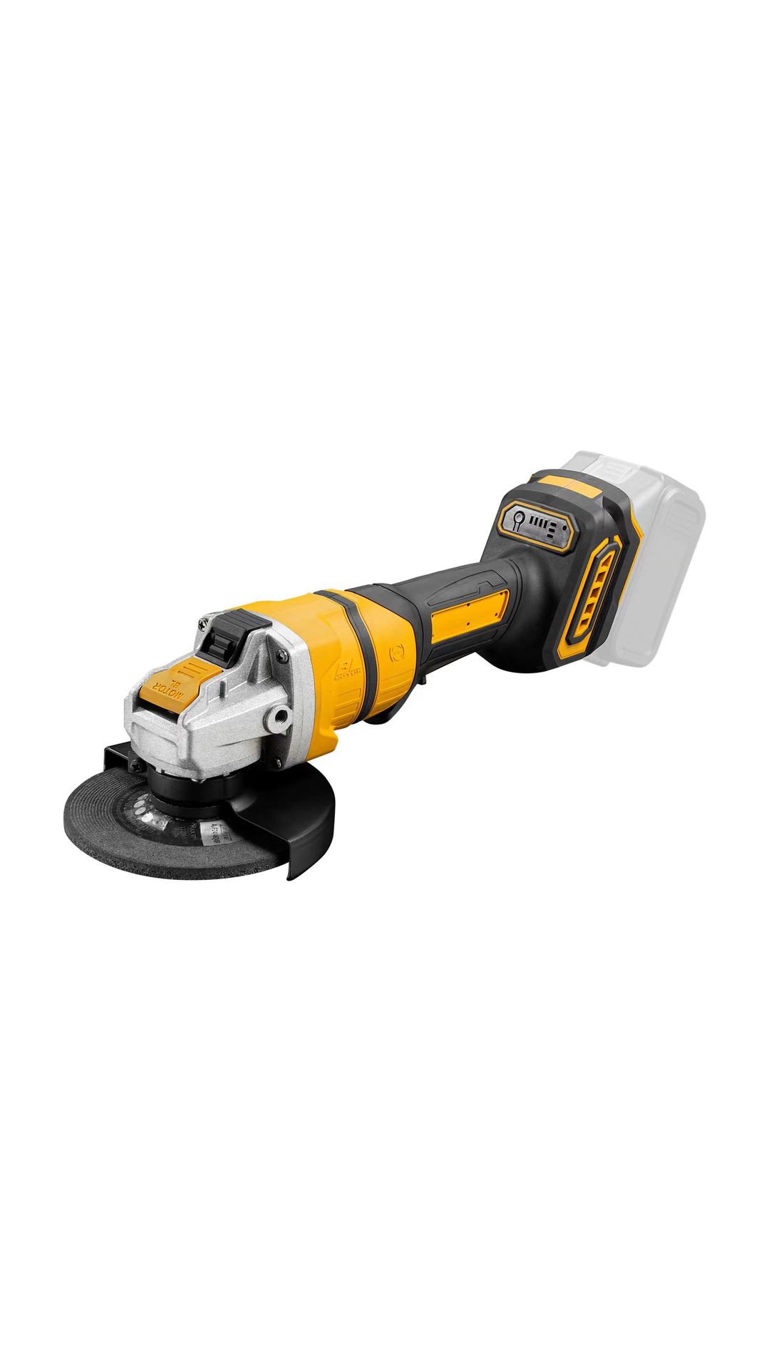 Bison Baisen Machinery Foreign Trade Dewei model rechargeable Angle grinder, Angle grinding machine, lithium battery tools, high-power speed-regulating cutting machine sanding pic 6