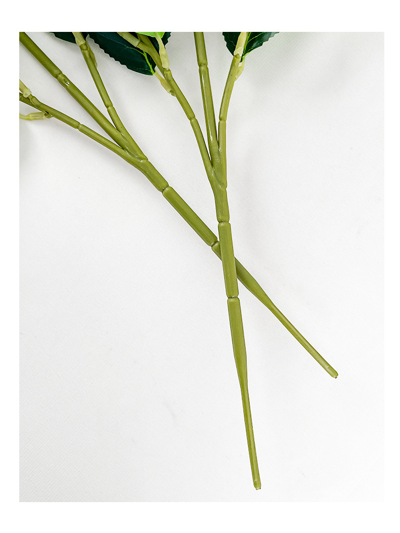 多头仿真山茶花枝栀子花餐桌客厅家居装饰假花插花树造景拍照道具详情11