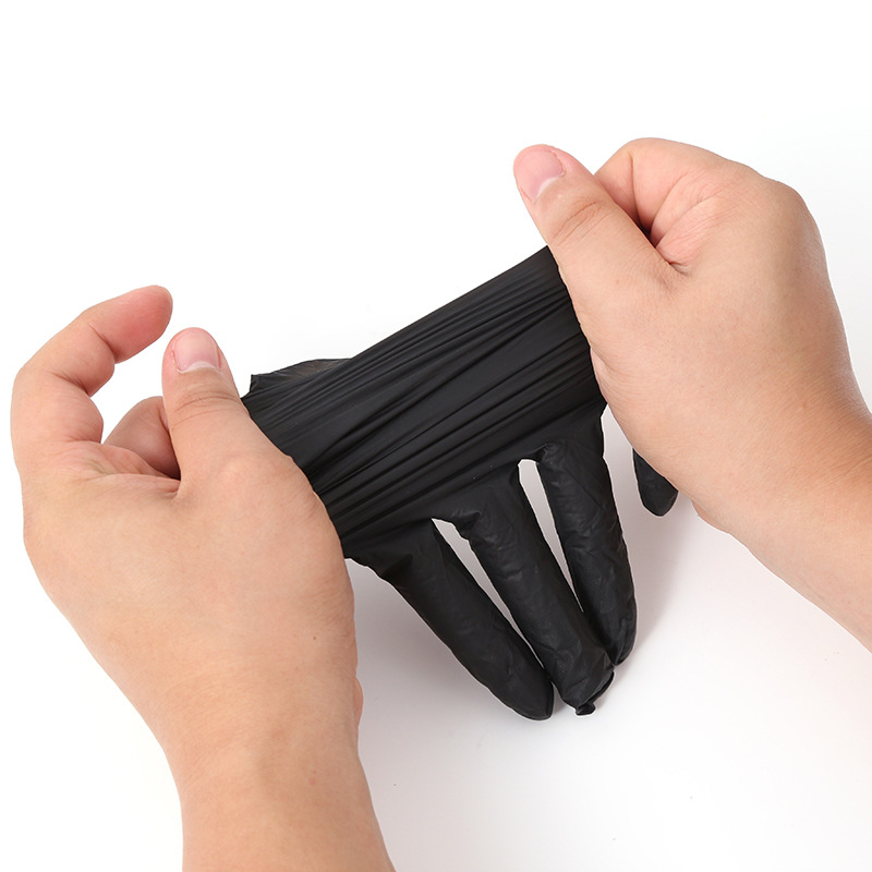 Wholesale disposable nitrile gloves for tattoos, latex rubber thickened wear-resistant gloves, and special gloves for tattoos pic 11