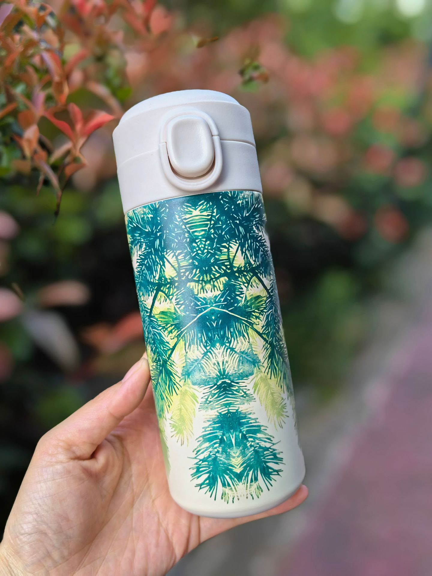水杯女可爱304豌豆保温杯女高颜值便携水杯海洋风杯子赠送批发详情17