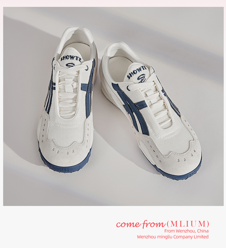 内增高3.5cm真皮阿甘鞋复古德训鞋运动女鞋2025年秋季新款华夫鞋详情32