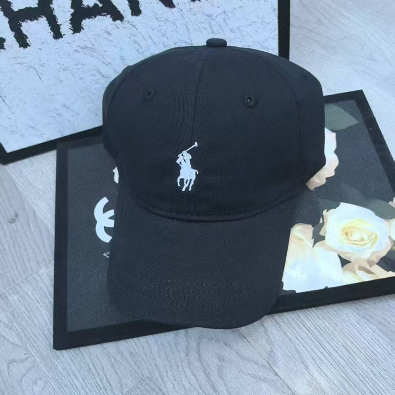 新款美式棒球帽小马刺绣标时尚运动棉质鸭舌帽户外百搭防晒帽潮帽详情3