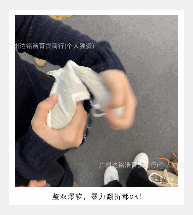 牛皮现货阿谬miu家联名款阿甘鞋真皮复古跑步运动休闲德训鞋女鞋详情3