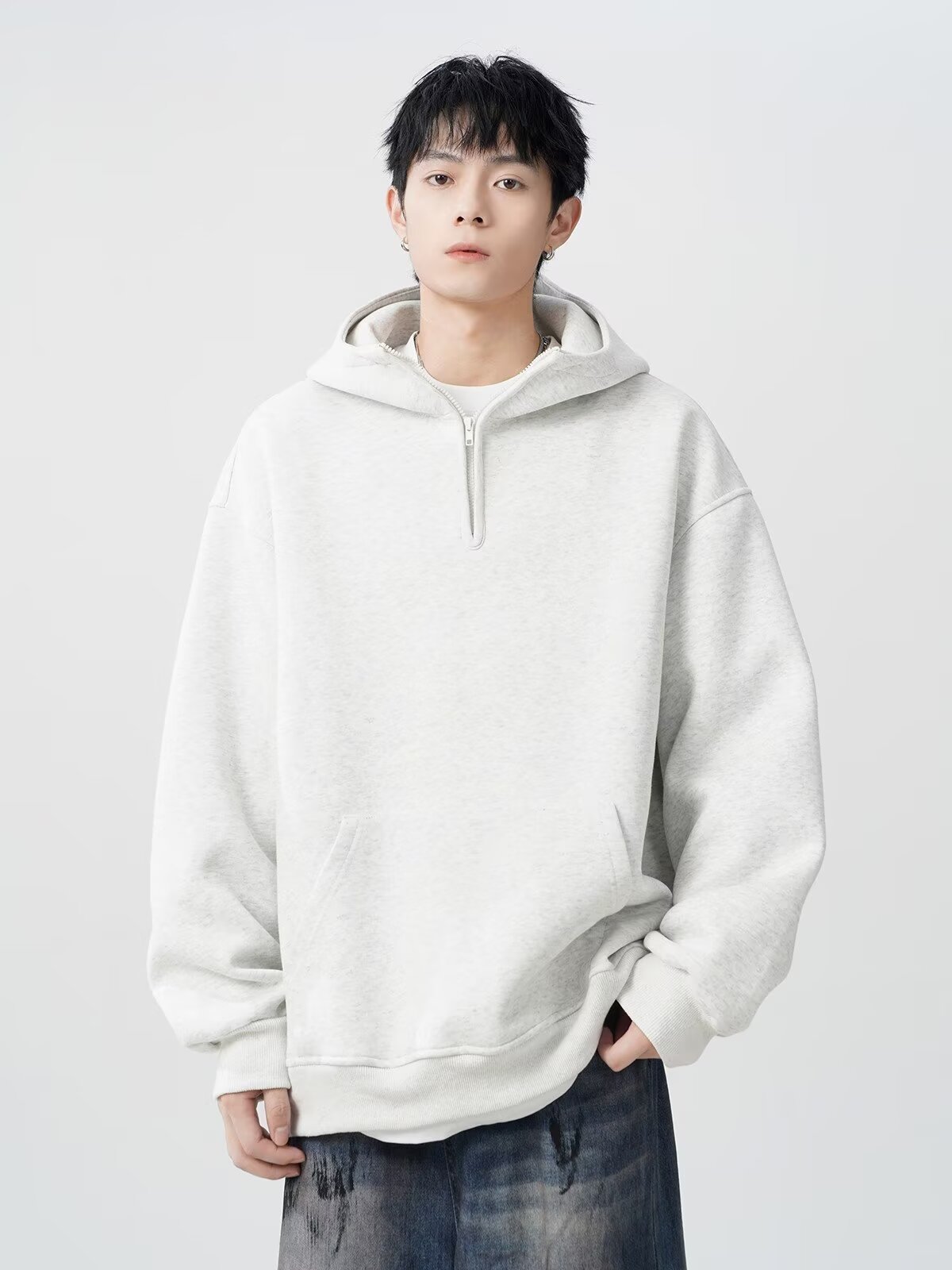  oversize casual versatile top fashion men's hoodie详情20