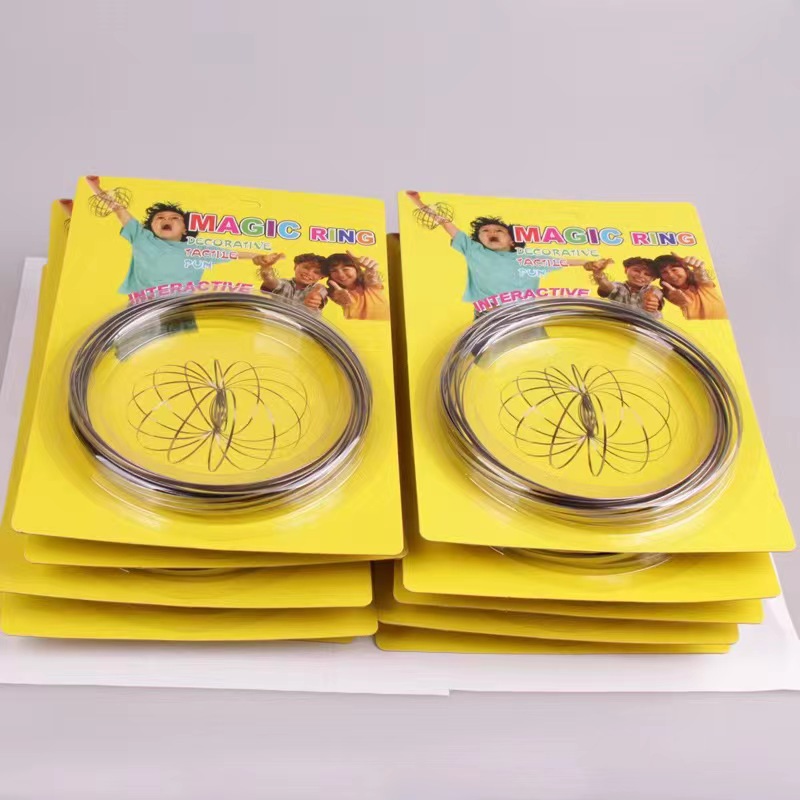 魔术手环不锈钢流体减压新奇特益智科教叠叠圈玩具工厂款详情20