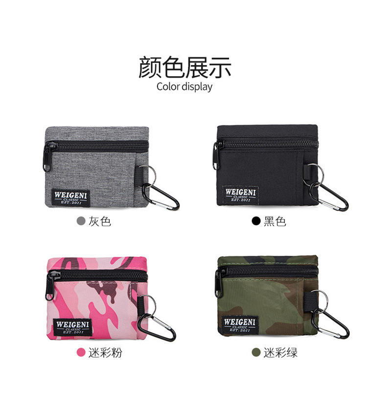 2025新款男女简约零钱包交通卡卡包小巧百搭精致个性多功能小钱包详情3