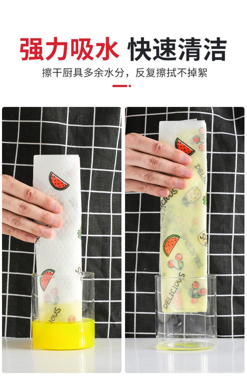 懒人抹布厨房抹布洗碗布一次性家用清洁抹布加大不沾油干湿两用详情9