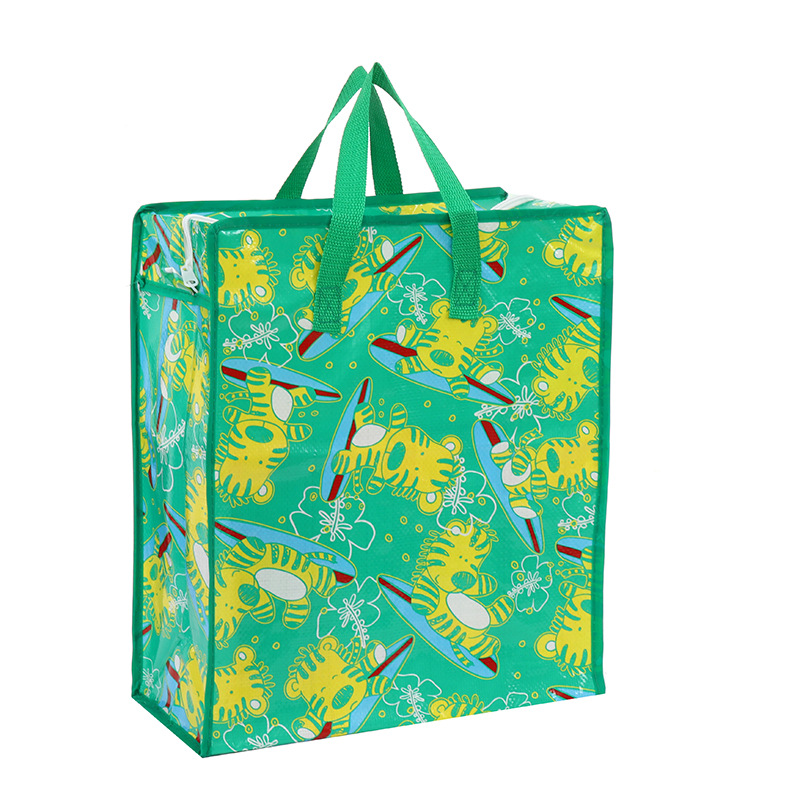 厂家批发衣物收纳袋防水防潮编织袋家用棉被衣服收纳手提打包袋详情26