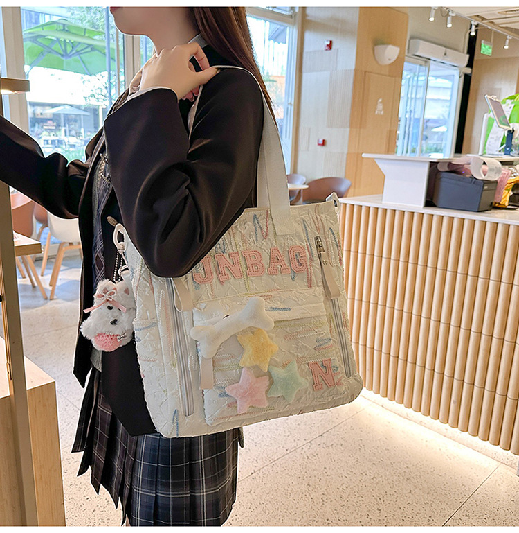 High appearance level schoolbag for junior high school girls, cute and lightweight backpack for primary school students, and large-capacity backpack for senior high school students pic 15