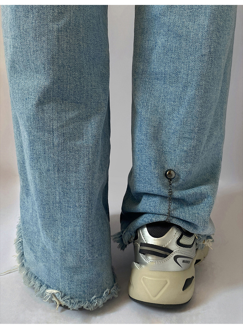 Multi-purpose T-shirt to shorts, foot lift magic tool, long hem to short, chain magnetic buckle, no sewing, edge pull, fixed buckle pic 12