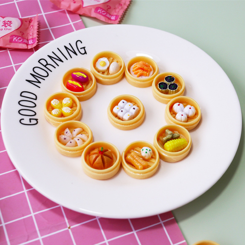 Creative refrigerator stickers, simulated food toys, magnetic stickers, message stickers, magnetic stickers, three-dimensional resin magnetic stickers for refrigerator decoration pic 5