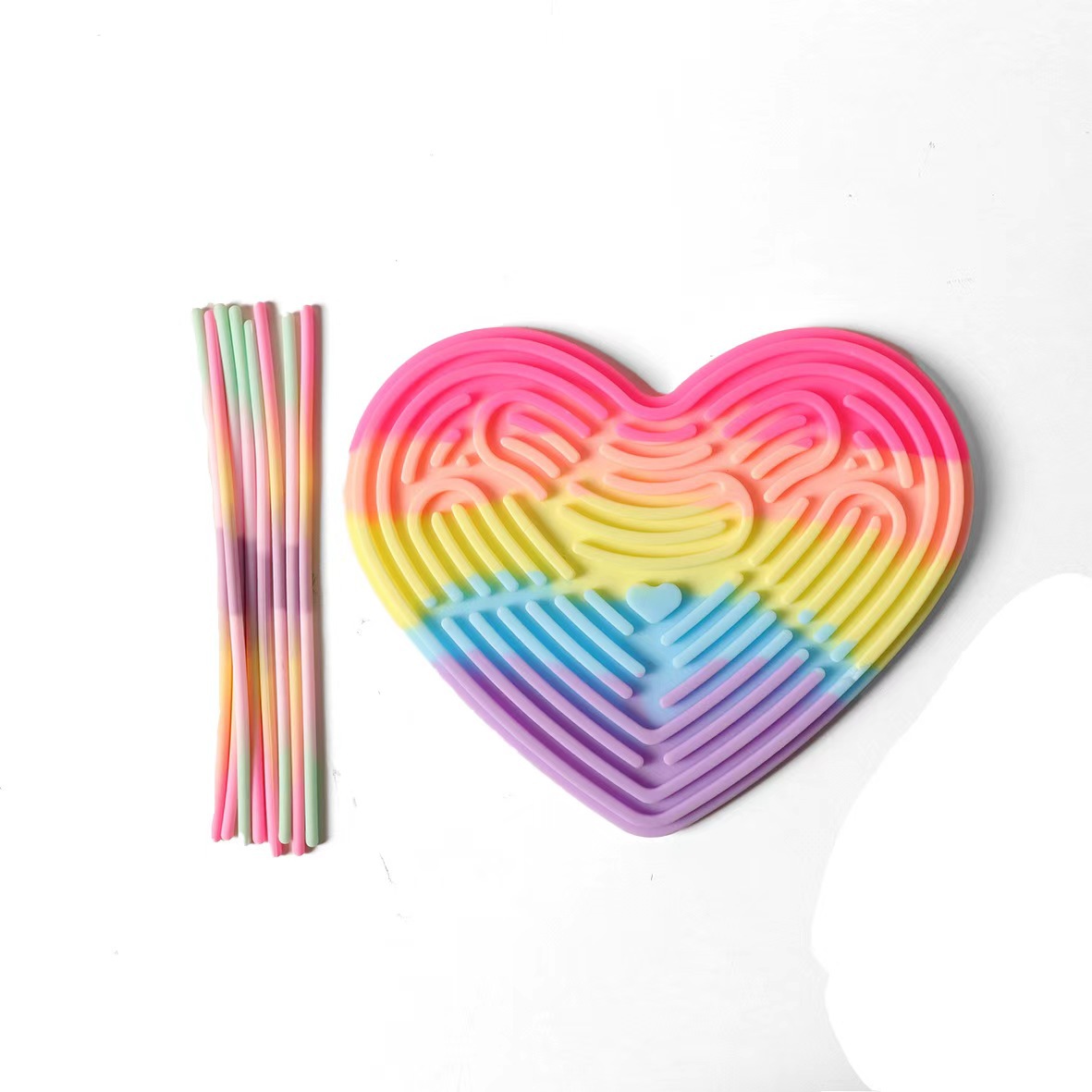 新款硅胶感官活动板益智玩具食品不含BPA工厂直发感统训练器材儿童早教启智详情14