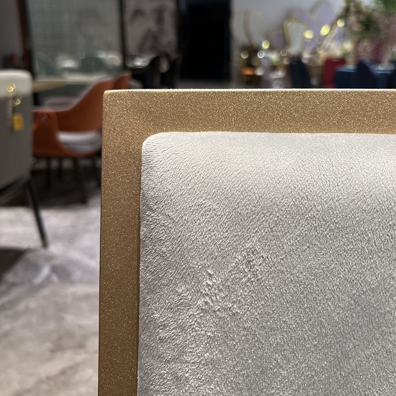 星辰工厂批发酒店餐厅铝合金宴会椅婚庆礼堂贵宾会议软包靠背椅子详情15