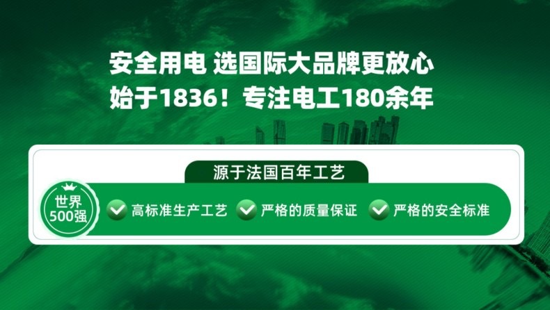 施耐德皓呈开关插座面板皓呈白家装五孔插座86型16A三孔五孔usb详情1