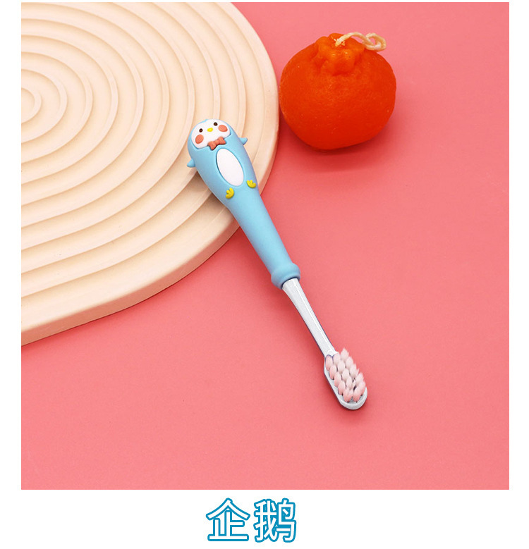 厂家供应卡通儿童牙刷口腔清洁小头软毛牙刷2-6岁幼儿万根毛牙刷详情14