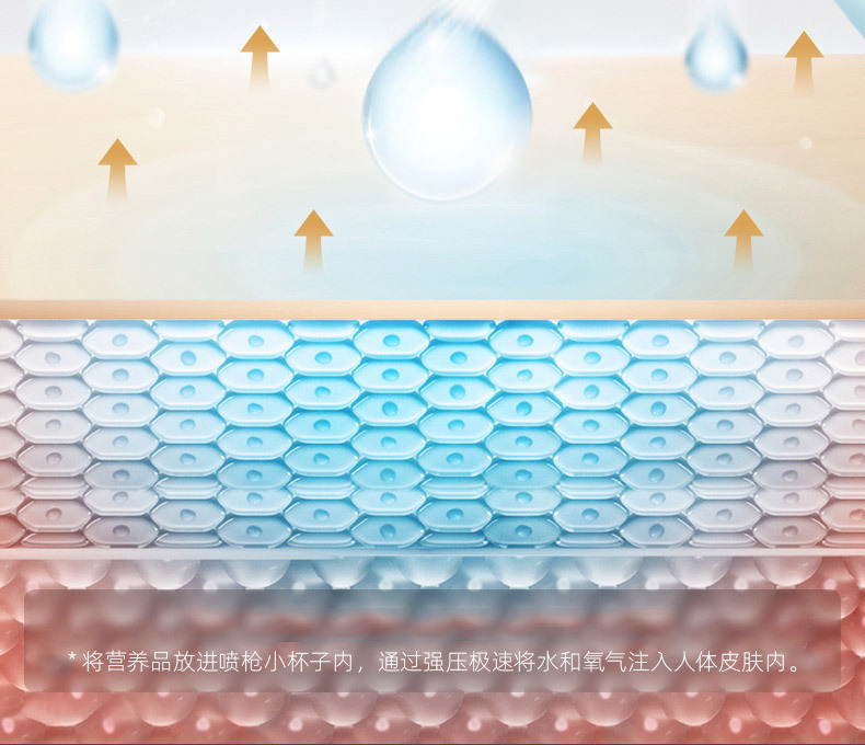 shanilak Water Replenishment device, portable handheld high-pressure oxygen injection device, nano introduction device, beauty sprayer, beauty equipment pic 8