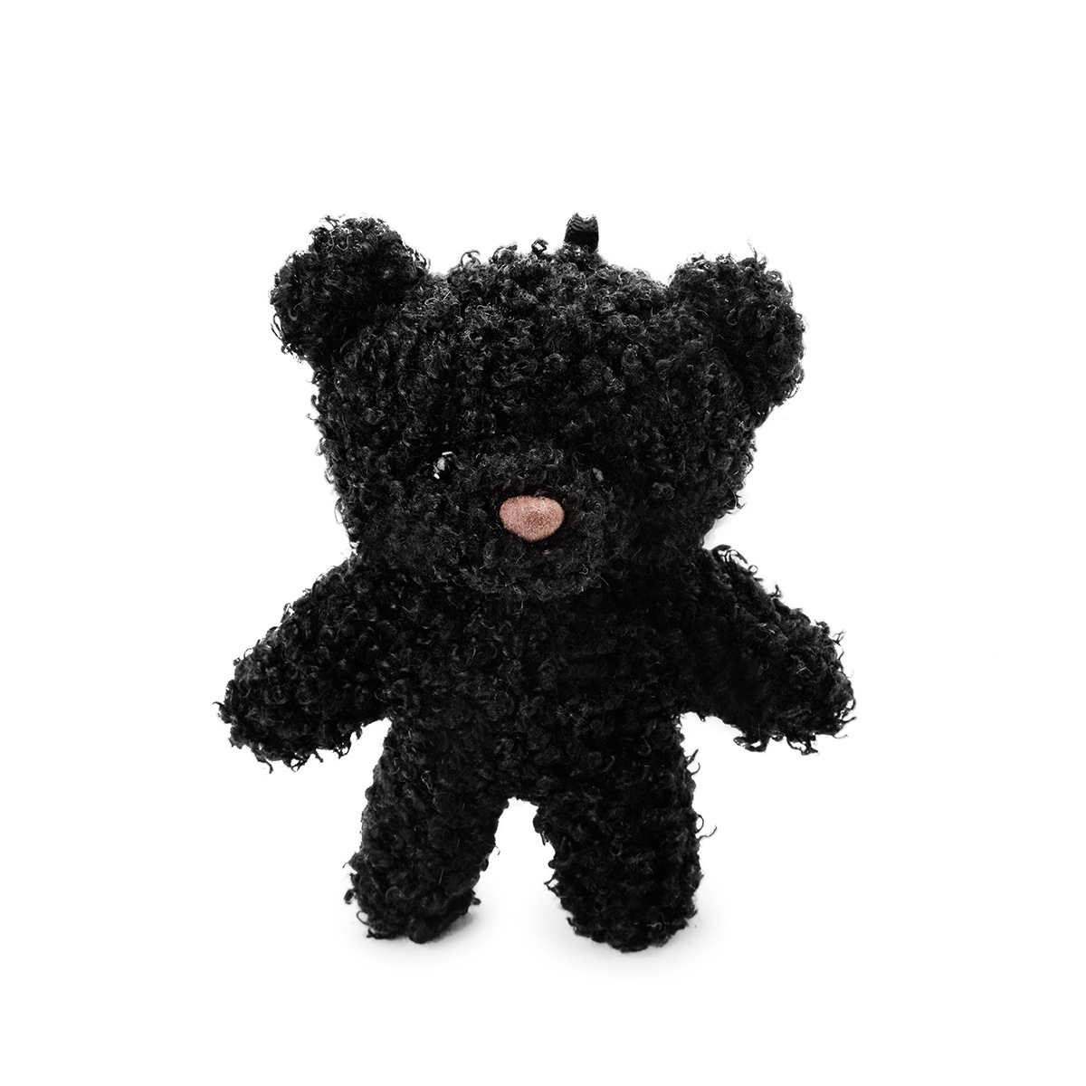 新款卡通可爱卷毛泰迪熊公仔挂件 创意钥匙扣包包挂件 饰品衣服鞋子配饰详情7