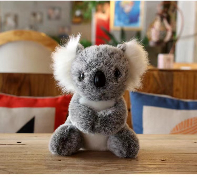 考拉公仔树袋熊仿真澳洲无尾熊毛绒玩具小号玩偶布娃娃秀绒玩具跨境批发详情5