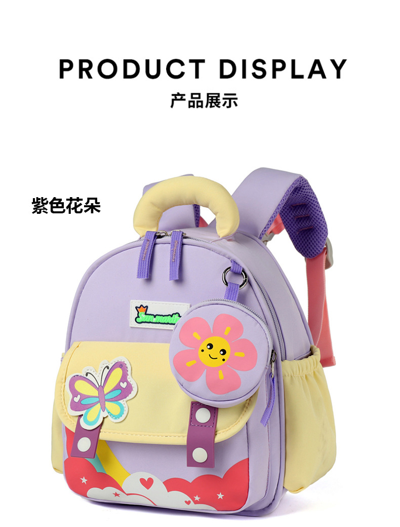 儿童新款背包幼儿园书包女童可爱轻便宝宝超轻卡通男孩双肩包洋气详情20