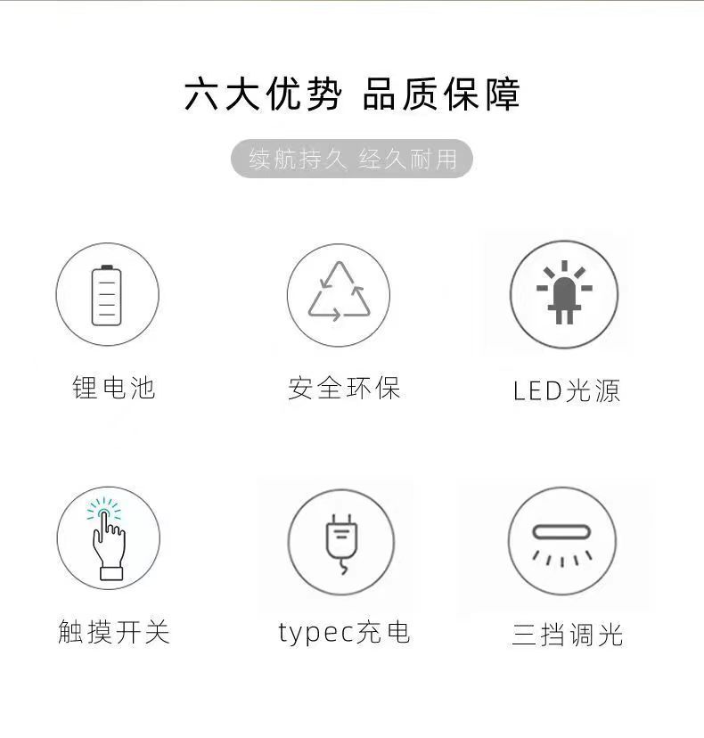 Factory direct supply LED bar table lights, restaurant bar mobile table lights, bedroom ambient lights, metal dumbbell night lights pic 9