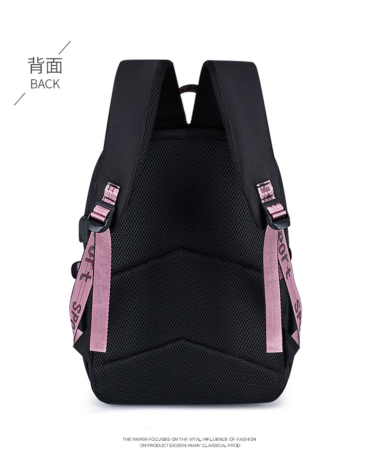 Classic style casual and fashionable hand-held shoulder accessory Korean-style pendant pattern backpack pic 11