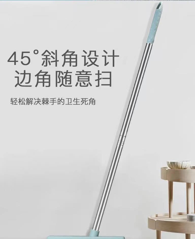 Thickened broom and dustpan set combination, soft bristle household broom, single broom for sweeping, bathroom broom for sweeping hair pic 6