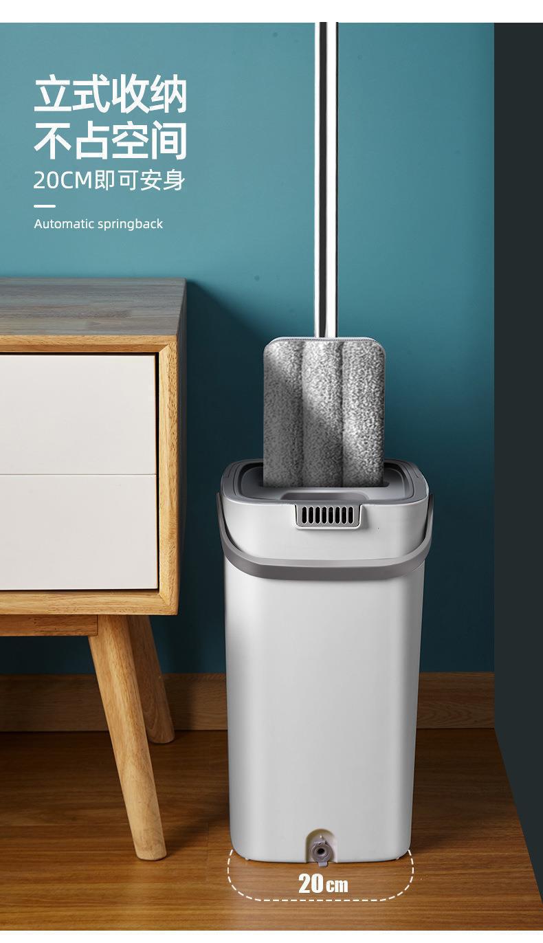 拖把一拖净家用2024新款免手洗平板干湿两用套装懒人拖地神器墩布详情8