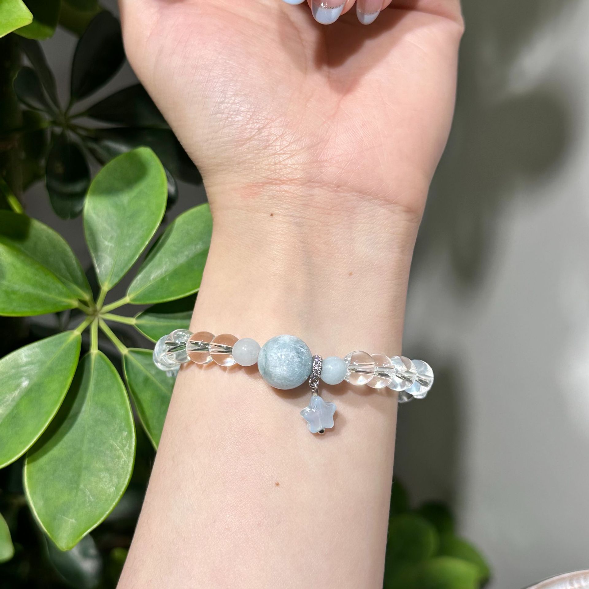 时尚小众款式手工手串天然优质水晶闺蜜情侣女生节日生日百搭饰品详情5