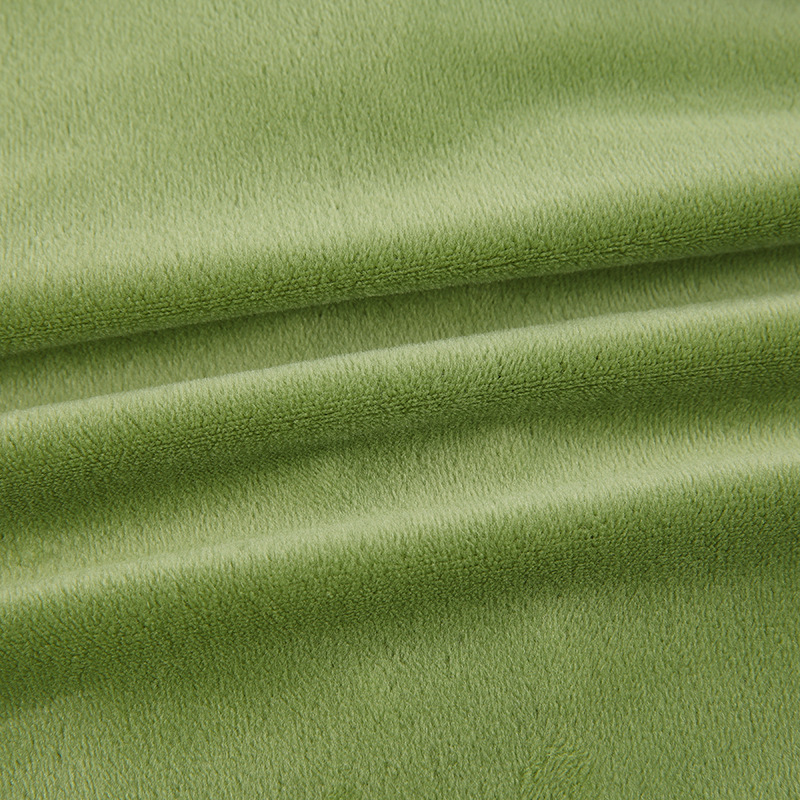 Solid color velvet slim sports suit zipper hood pic 52